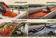 تفاله گوجه