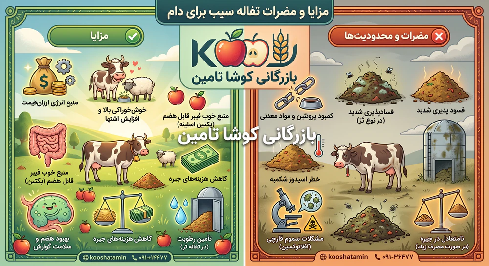 تفاله سیب