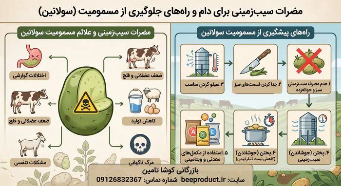 ضایعات سیب زمینی