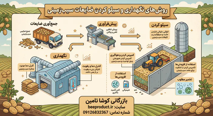 ضایعات سیب زمینی