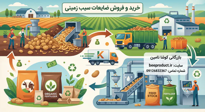 ضایعات سیب زمینی