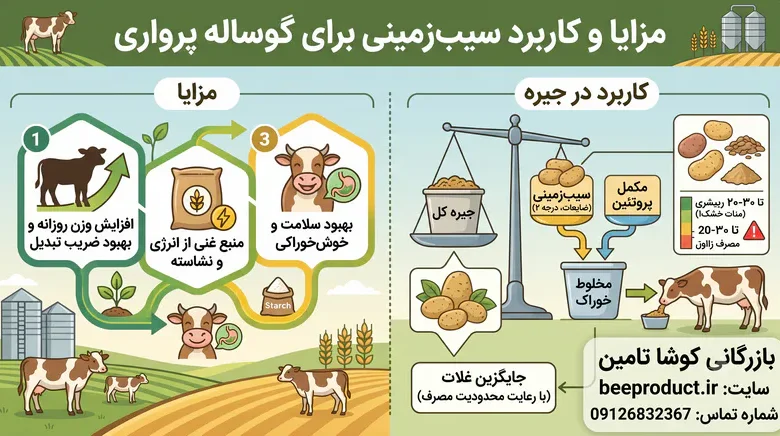 ضایعات سیب زمینی