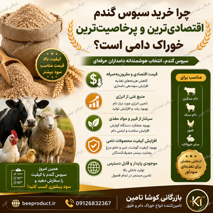 خرید سبوس گندم
