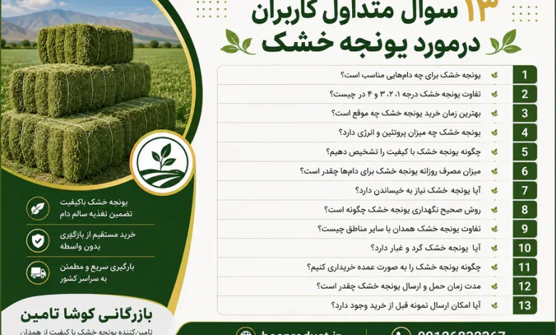یونجه خشک